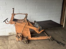 Power Jack Ltd Lift Up Pump Up Trolley Work Bench Wheels Heavy Duty