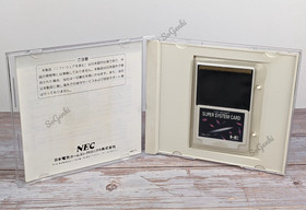 PC Engine Super System Card CD-ROM 2 System Ver 3.0 NEC Japan CIB