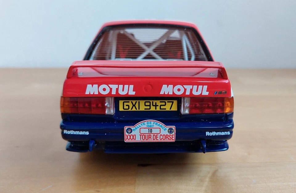 BMW M3 (E30) Beguin-Lenne Tour de Corse 1987 Ottomobile OT558 1:18 1 of 2250 - Immagine 4 di 4