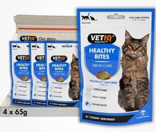 VETIQ Healthy Bites Denti-Care Treats For Cats & Kittens 12+ Weeks, High in Pro