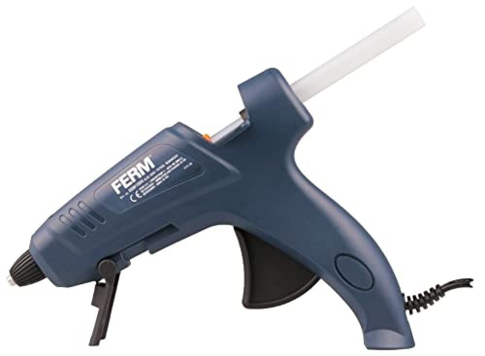 FERM GGM1004 Pistola Elettrica per Colla a Caldo 75W Professionale
