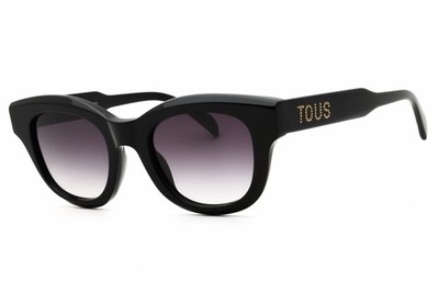 TOUS STOC82 0700 Sunglasses Black Frame Gray Lenses 50mm