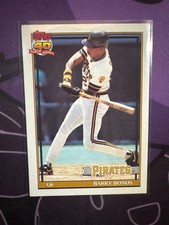 1991 TOPPS BARRY BONDS #570