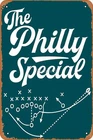 “The Philly Special” Script Sports Font - Vintage Tin Metal Signs Poster - Style