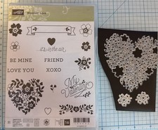 Stampin Up BLOOMIN  LOVE Stamp Set  BLOOMIN  HEART Dies