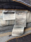 Levi's 505 Mens Blue Dark Wash Coin Pocket Denim Straight Leg Jeans Size 40X30 — photo 6