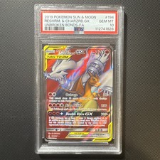 Pokémon TCG Unbroken Bonds Reshiram & Charizard GX TAG TEAM 194/214 PSA 10 on eBay