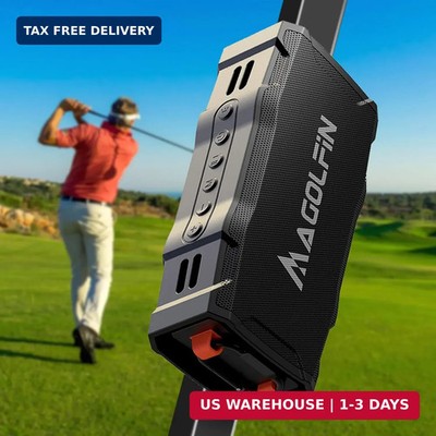 Golf Cart Speaker, 36H Playtime, 30W Stereo Sound IPX7 Magnetic Bluetooth Speake
