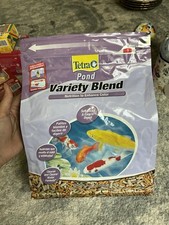 Tetra pond Variety Blend Fish Food to Enhance Color and Vitality 1.32 LBS