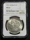 1921 P Morgan Dollar NGC MS62 - One Day Flash Sale!!!