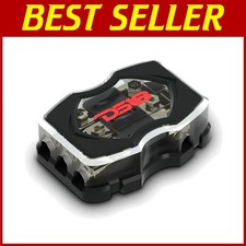 Compact 0-Gauge to 4-Gauge ANL Fuse Holder with 3x150A Fuses