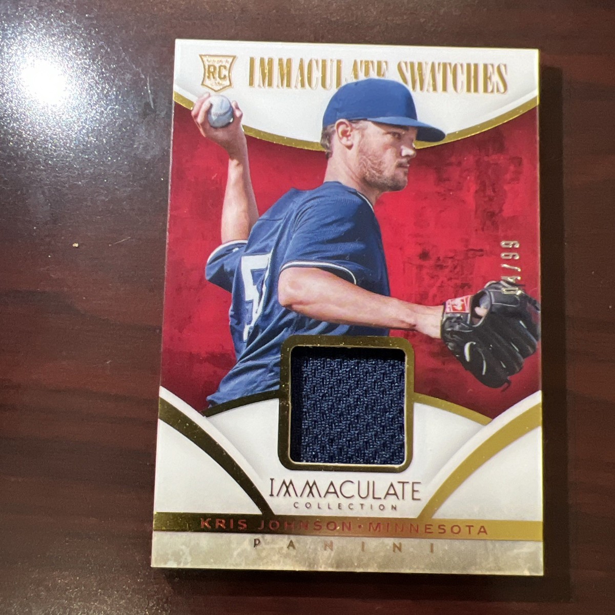 2014 Panini Immaculate Collection - Immaculate Swatches Kris