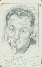 JOHN RAITT - INSCRIBED ORIGINAL ART SIGNED CO-SIGNED BY: ART CARNEY