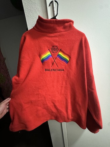 Balenciaga Pride Jacket Red XXL