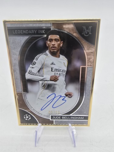 2025-26 Topps Museum  Jude Bellingham 🔥 ON CARD Autograph GOLD FRAMED 12/25