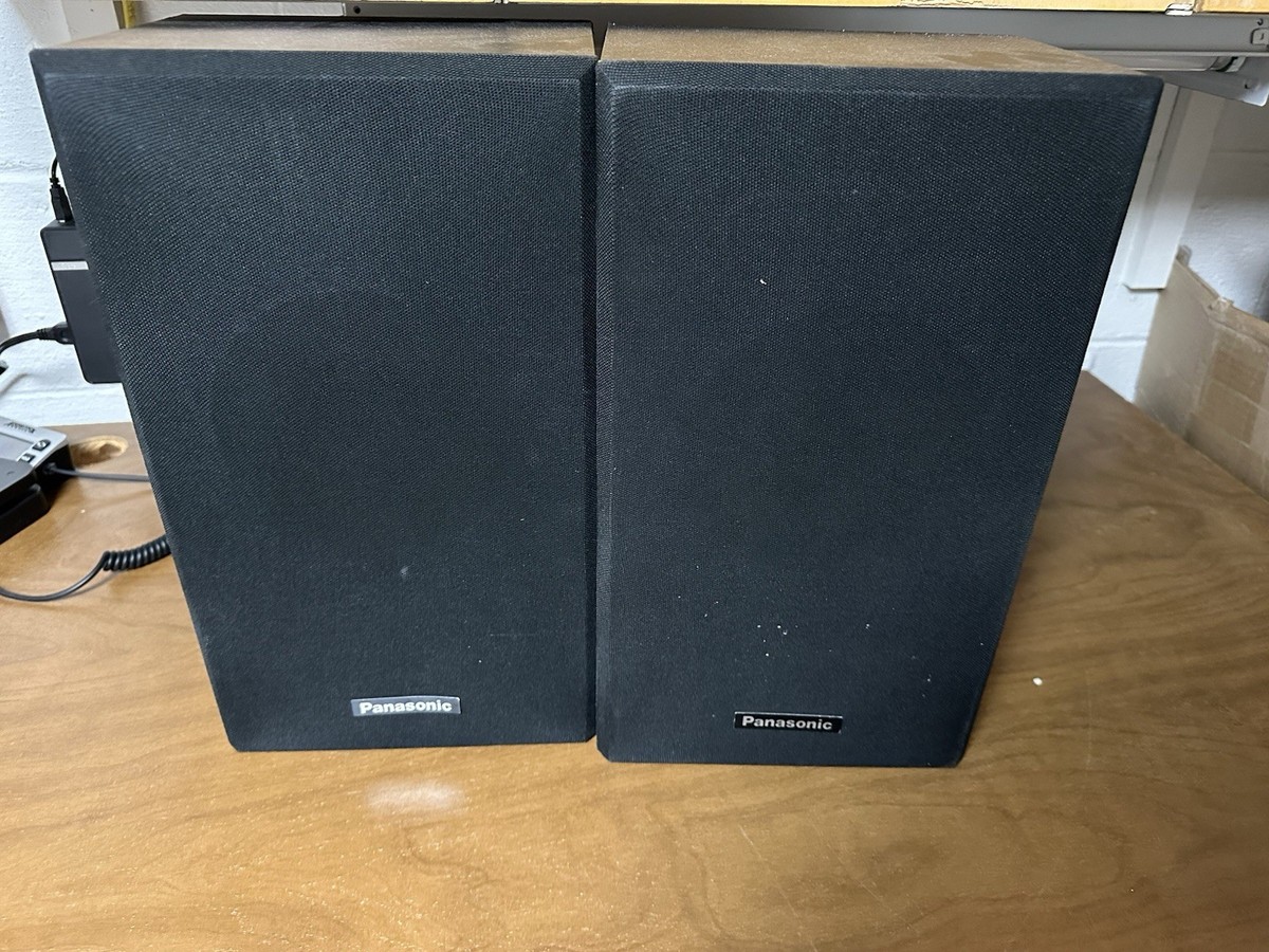 Panasonic SB-ZT09 Speakers Vintage 2.0-Channel Bookshelf Pair