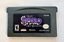 Legend Of Spyro: A New Beginning (GBA) Cartridge only- Tested And Working