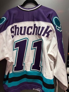 game worn used hockey jersey