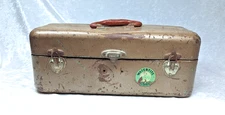 Vintage Watertite Tackle Box Fishing Tackle Box Union Steel Chest USA