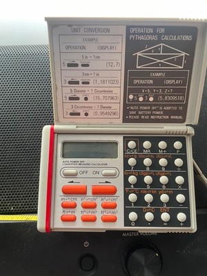 KDS Converter Measure Calculate 80 s Japan VTG Calculator