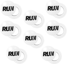 8 Pairs Magnetic Race Bib Clips for Marathon Runners and Events
