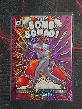 2023 Panini Donruss - Bomb Squad Juan González #BS7 Pink Fireworks