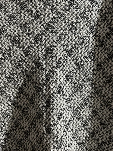M&S Tweed Skirt Below Knee Midi Grey Acrylic Skirt Work Office Classic Wool 14 - Picture 3 of 12