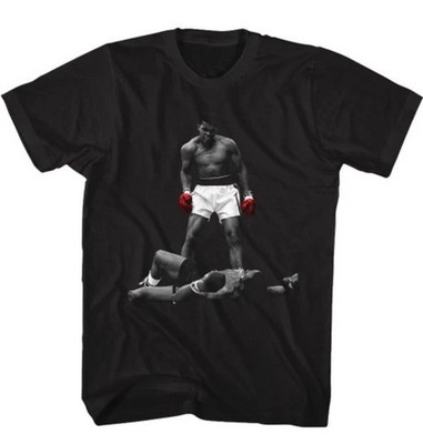 Men s Muhammad Ali Black Short Sleeve Graphic T Shirt Size XXL NWT