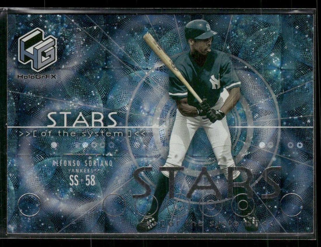 2000 Upper Deck HoloGrFX #SS2 Alfonso Soriano Stars of the System