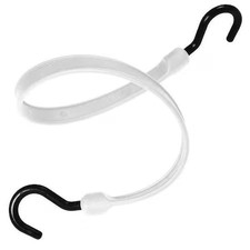 The Better Bungee Bbs24nw Polystrap, White, 24 In. L, Nylon