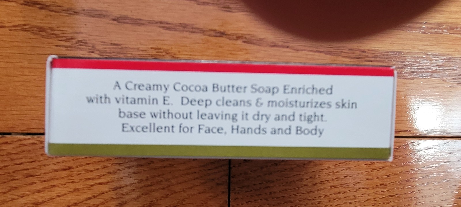 Madina African Black Soap with Cocoa Butter and Vitamin E (Pack of 6 Bars)