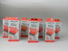 8X Dashing Diva Glaze Mani Pedi Kit - Vitamin C - Comes with LED Lamp