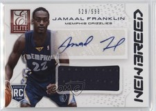 2013 Panini Elite New Breed Materials Signatures /599 Jamaal Franklin Auto 1jy