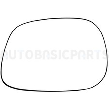 For 2002-2004 Dodge Ram 1500 Left Side Door Mirror Glass W/ Base