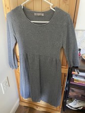 Zara Sweater Dress Size Medium Gray