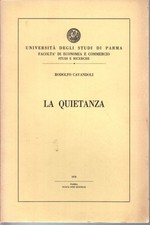 La quietanza - Rodolfo Cavandoli (Nuova Step Editrice) [1970]