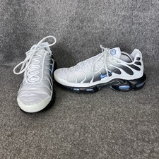 Nike Air Max Plus TN Men's 10 M Pure Platinum University Blue Shoes DM0032-015