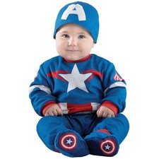 Capt. America Steve Rogers Infant Costume - Jazwares