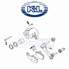 K&L Supply Rear Brake Caliper Rebuild Kit for 1975-1977 Honda GL1000 Gold ni