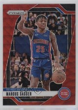 2024-25 Panini Prizm Ruby Wave Prizm Marcus Sasser #21 13rw