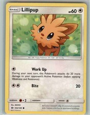 Lillipup 103/149 Common SM Base Set Pokemon MP