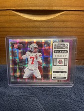 2023 Chronicles DP Contenders CJ Stroud PINK College Ticket RC Texans OHIO STATE