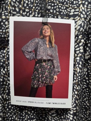 POM AMSTERDAM Bluse Shirt Top SP6938 size 38  neue Kollektion UVP 109.-