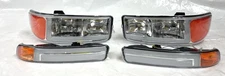 Spec-D Tuning Chrome Housing Clear Lens LED Tube Headlight, 2LBLH-GMC99-G3