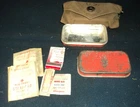 WW2 1942 US Military First Aid Pouch With Bandage Tin WS&W Shoe Carlisle model
