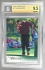 Tiger Woods 2001 Upper Deck #1 Rookie RC BGS 9.5