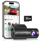 REDTIGER A1 32GB SD 4K Dash Cam with WiFi & APP Control