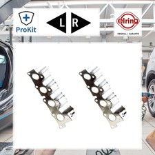 2x ORIGINAL® Elring Dichtung, Abgaskrümmer für Kia PICANTO I Hyundai i10 I