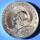 PAN-PAC ROUND TRIBUTE 2 TROY OUNCE .999 FINE SILVER INTAGLIO MINT – 39MM