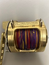 Mulinello barca Alutecnos Albacore 20 CCM catena pesca portatile usato, parte mancante